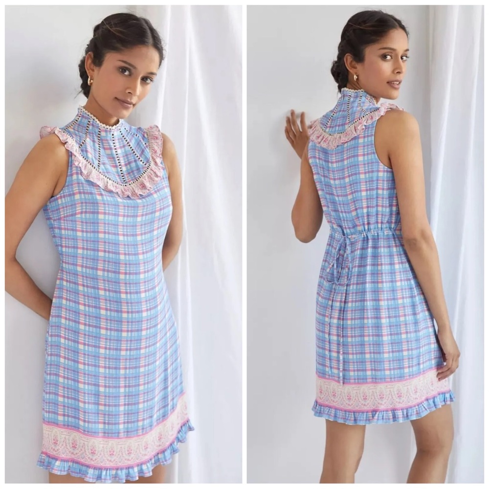 anthropolgie - plenty by tracy reese gingham dress